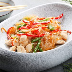 Фунчоза с курицей