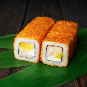 Жаренный с креветкой